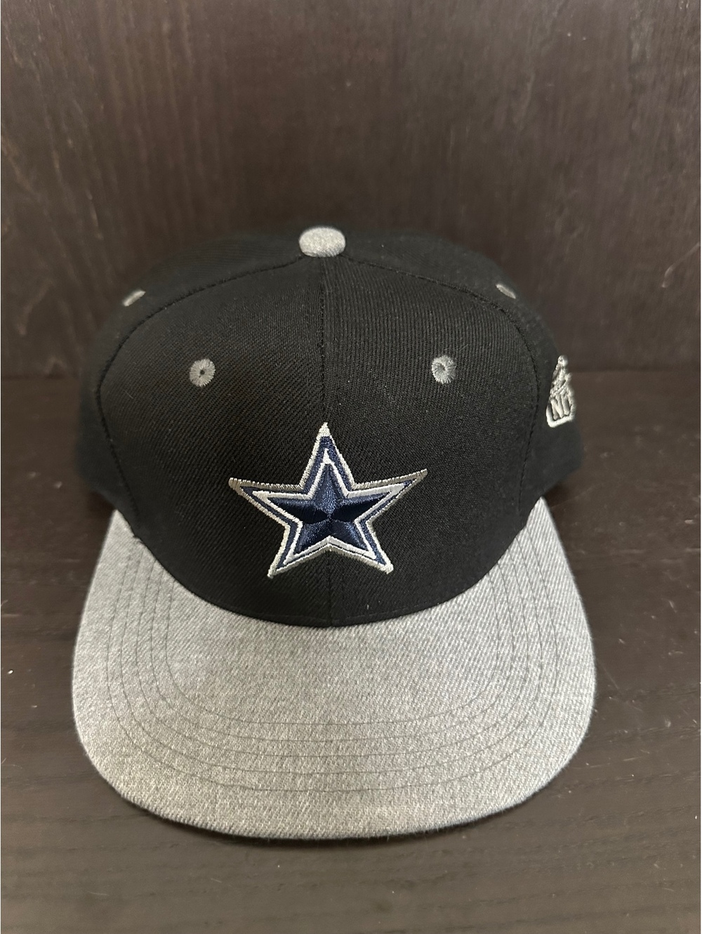 NFL Dallas Cowboys Snapback Cap with Gray Brim